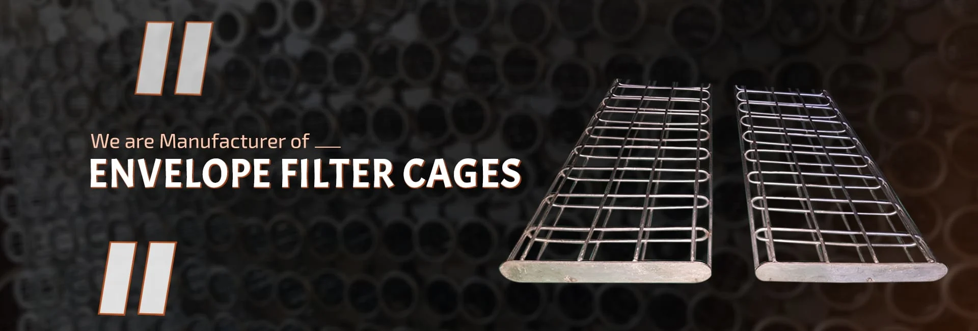 envelope filter cages